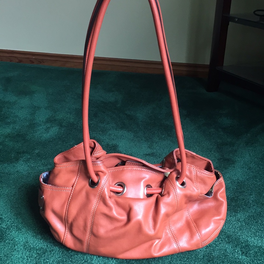 Tignanello smooth leather shoulder bag